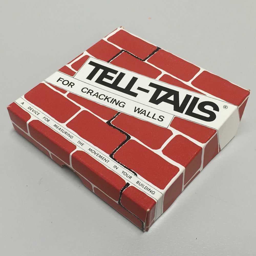 Gecko Crackmeter “Tell-Tails” for small cracks, 2-pack - Gambar 2