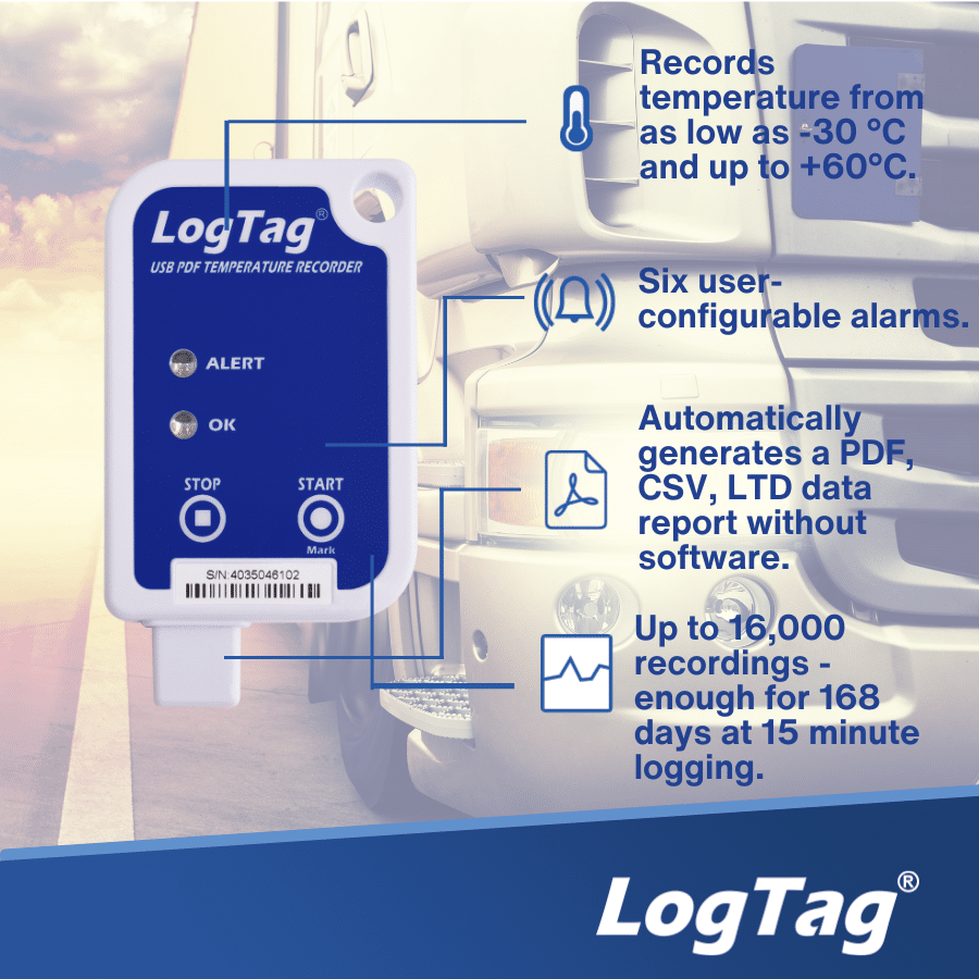 LogTag Alat Perekam Data Suhu Data Logger USRIC-16 - Gambar 4