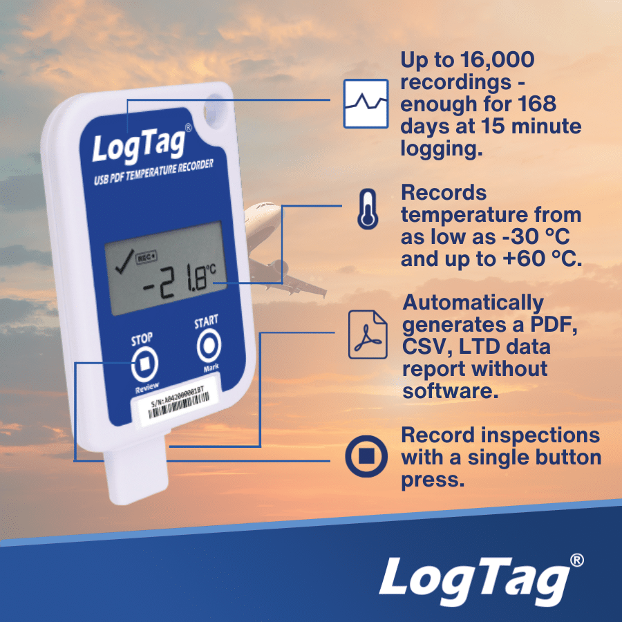 LogTag Alat Perekam Data Suhu Data Logger USRID-16 - Gambar 3