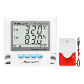 A2000-TH **Higro-Termometer dengan Alarm Suara & Cahaya**