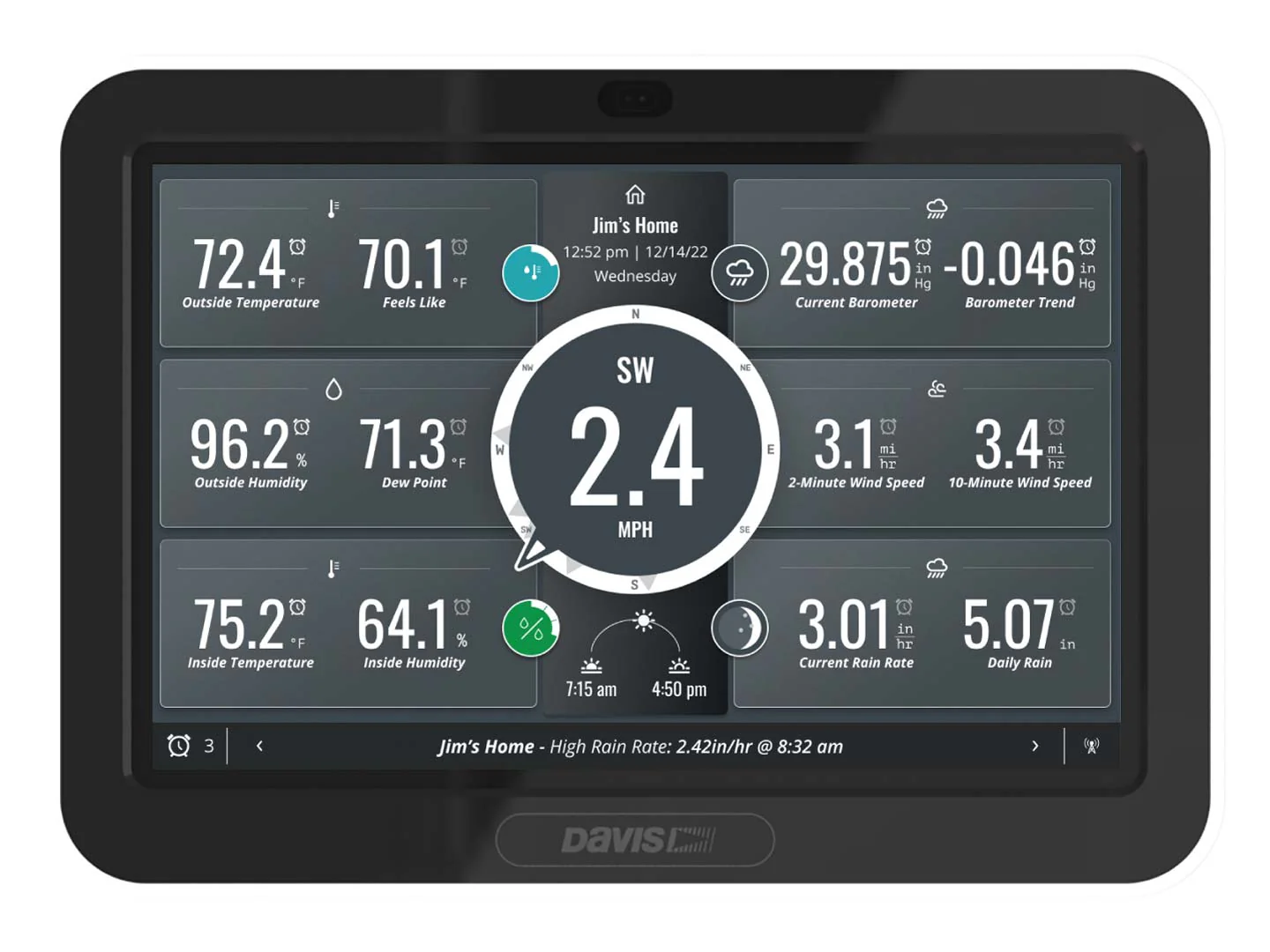 Davis weatherLink Consol SKU 6313 - Gambar 8