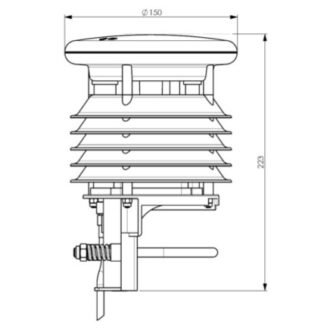 Sensor Cuaca Pintar WS300-UMB