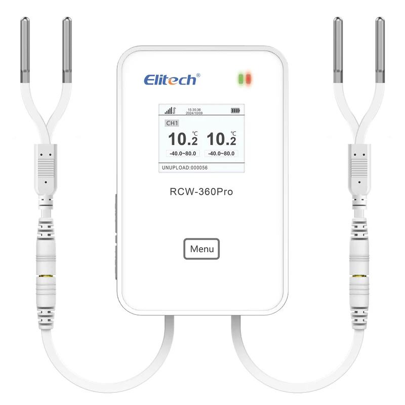 Elitech Alat Perekam Data RCW-360Pro-DC | Alat Pencatat Data Suhu, Kelembapan, dan CO2 Real-Time 4G/WiFi, Kapasitas 100.000 Titik, Dual Channel, Cloud Storage - Gambar 8