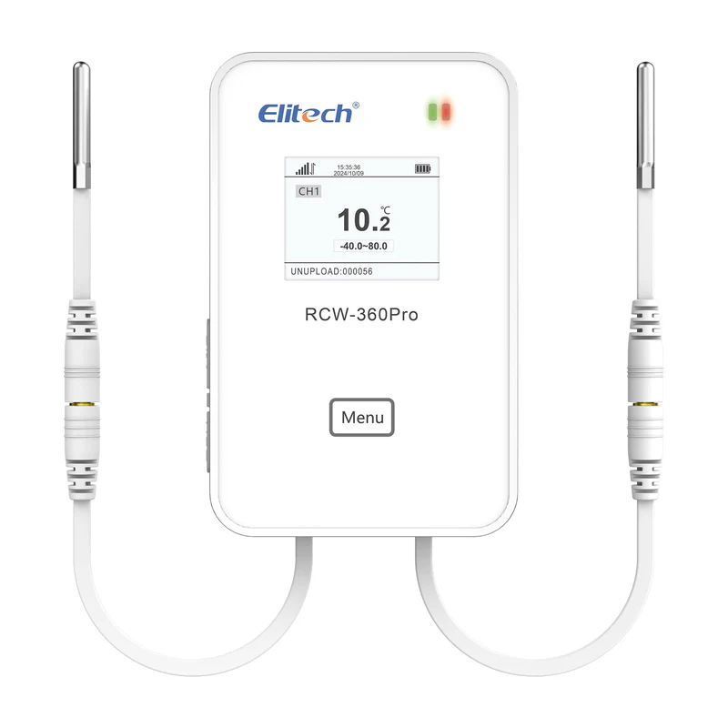 Elitech Alat Perekam Data RCW-360Pro-DC | Alat Pencatat Data Suhu, Kelembapan, dan CO2 Real-Time 4G/WiFi, Kapasitas 100.000 Titik, Dual Channel, Cloud Storage - Gambar 9