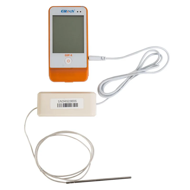 Elitech Alat Perekam Data GSP-6 PTE Data Logger Suhu Ultra Rendah Digital -85℃ hingga 150℃, Kapasitas 16.000 Titik - Gambar 2
