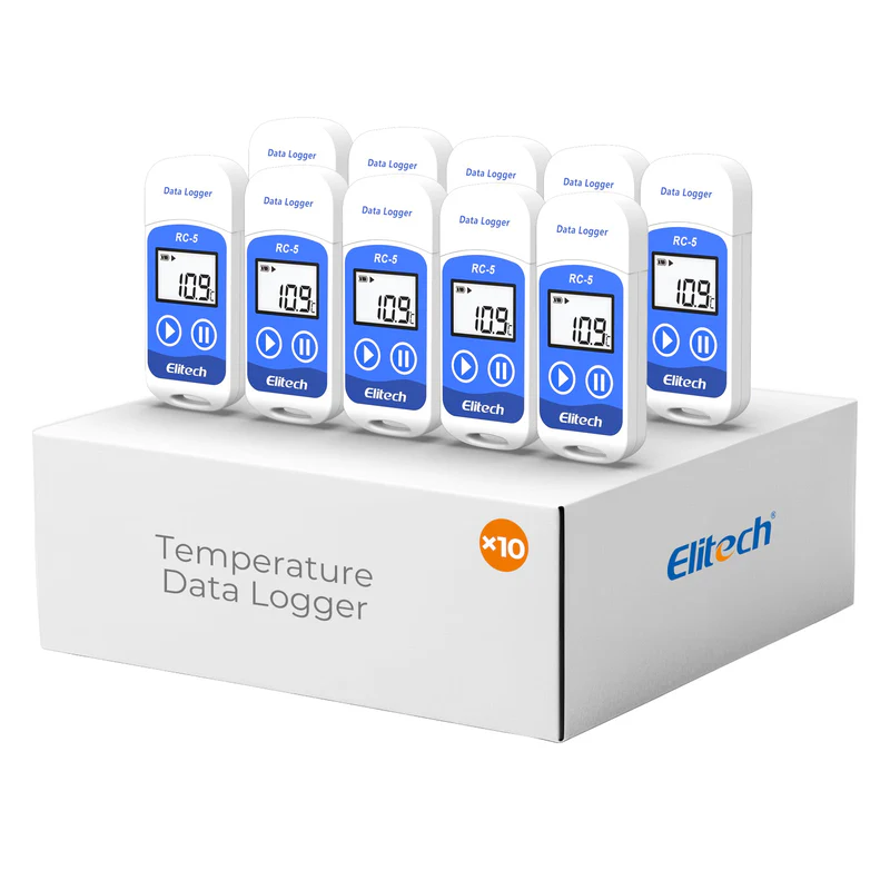Elitech Alat Perekam Data RC-5 USB Temperature Data Logger dengan 32.000 Titik Perekaman - Gambar 7
