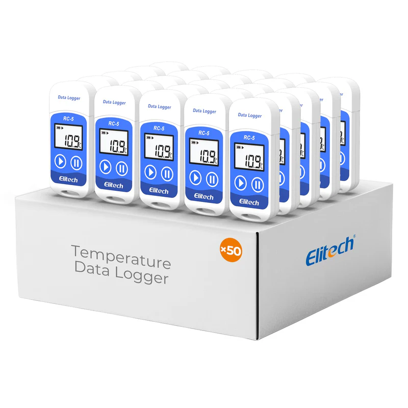 Elitech Alat Perekam Data RC-5 USB Temperature Data Logger dengan 32.000 Titik Perekaman - Gambar 8