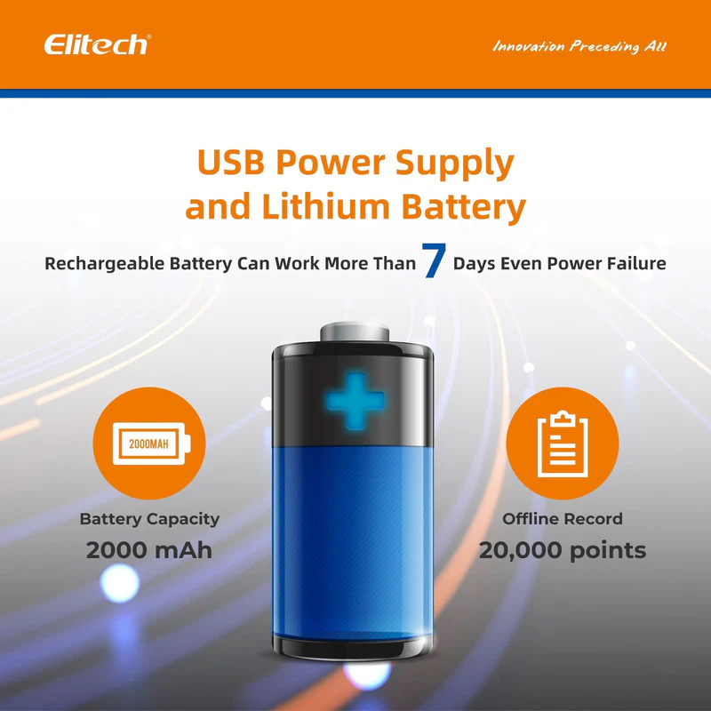 Elitech Alat Perekam Data RCW-800W-THE | Wireless Data Logger Digital Suhu & Kelembapan Real-Time WiFi dengan Cloud Gratis - Gambar 4
