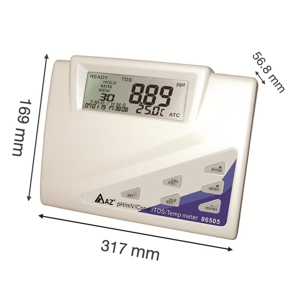 pH / Konduktivitas / TDS / Salinitas Meter - Gambar 4