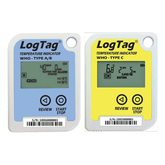 LogTag Alat Perekam Data Suhu Data Logger TIC20 WHO