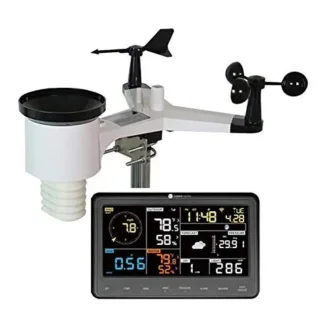 Ambient Weather Alat Perekam Data Cuaca WS-1900 Osprey Solar Powered Wireless Professional Weather Station with Solar Radiation and UV