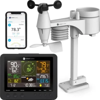 Ambient Weather Alat Perekam Data Cuaca WS-7078 Smart Weather Station with WiFi Remote Monitoring and Alerts