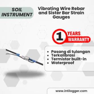 Soil Instruments Vibrating Wire Rebar and Sister Bar Strain Gauges