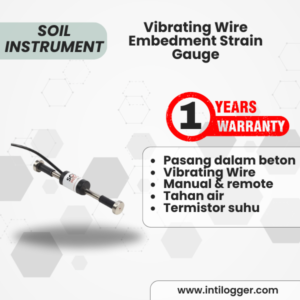 Soil Instruments Vibrating Wire Embedment Strain Gauge