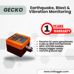 Gecko Earthquake, Blast & Vibration Monitoring