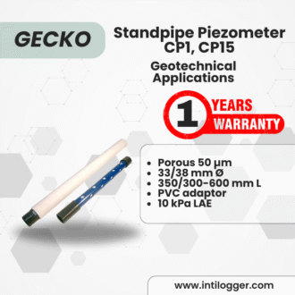 Gecko Standpipe Piezometer CP1, CP15 – For Geotechnical Applications