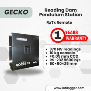 Gecko RxTx Remote Reading Dam Pendulum Station