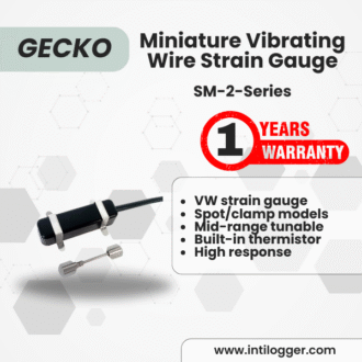Gecko Miniature Vibrating Wire Strain Gauge SM-2-Series