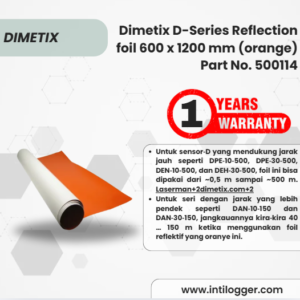 Dimetix D-Series Reflection foil 600 x 1200 mm (orange) Part No. 500114