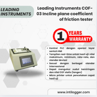 Leading Instruments COF-03 Incline plane coefficient of friction tester