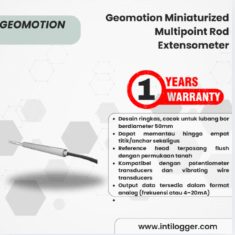 Geomotion Miniaturized Multipoint Rod Extensometer