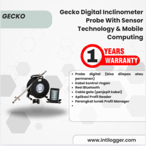 Gecko Digital Inclinometer Probe With Sensor Technology & Mobile Computing