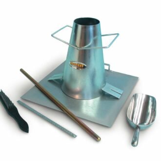 Alat Uji Beton Concrete Matest C182-KIT Slump cone set, galvanized steel