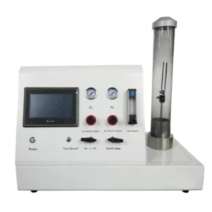 Alat Uji Indeks Oksigen Terbatas Otomatis ISO 4589-2 (LOI Tester) | ISO 4589-2 Automatic Limited Oxygen Index (LOI) Tester  ASTM D 2863