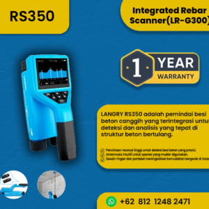 Alat Pemindai Tulangan Beton Terintegrasi (LR-G300) | Integrated Rebar Scanner(LR-G300) RS350 LANGRY