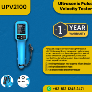 Alat Uji Kecepatan Gelombang Ultrasonik | Ultrasonic Pulse Velocity Tester UPV2100 LANGRY