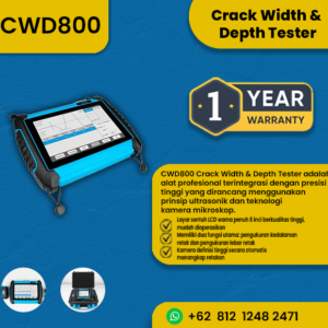 Alat Uji Lebar dan Kedalaman Retak | Crack Width & Depth Tester CWD800 LANGRY