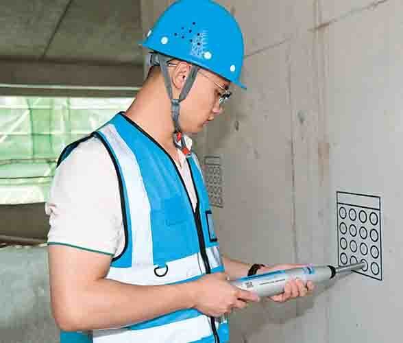 Palu Uji Beton RH550-A | Concrete Test Hammer RH550-A LANGRY - Gambar 5