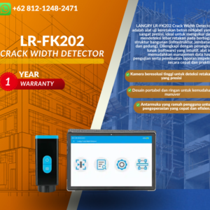 Alat Pengukur Lebar Retak | Crack Width Detector LR-FK202 LANGRY