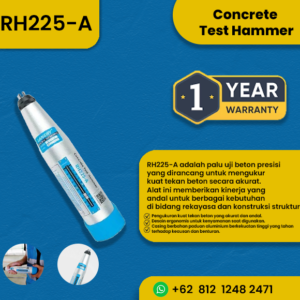 Palu Uji Kuat Tekan Beton | Concrete Test Hammer RH225-A