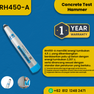 Palu Uji Pantul Beton | Concrete Test Hammer RH450-A