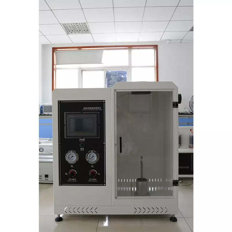 Alat Uji Indeks Oksigen Terbatas (LOI Tester) | Limiting Oxygen Index Tester ASTM D 2863 for Plastic Insulation Materials ISO 4589-2 - Gambar 5