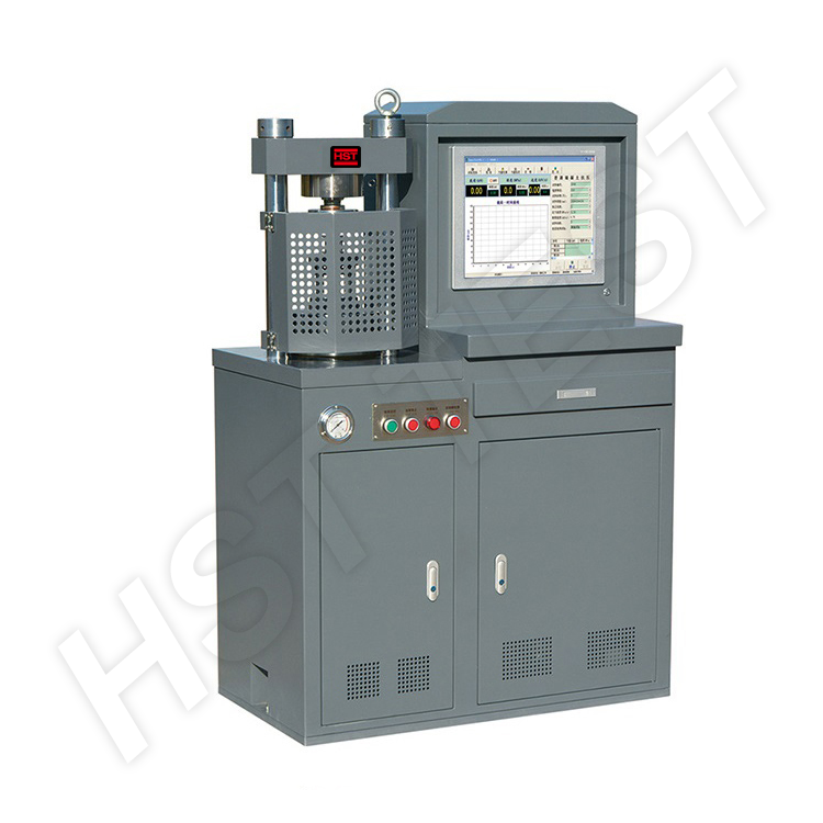 YAW-300B Mesin Uji Tekan Hidrolik Kontrol Komputer 300 kN (30 Ton) | Computer Control Hydraulic Compression Testing Machine - Gambar 2