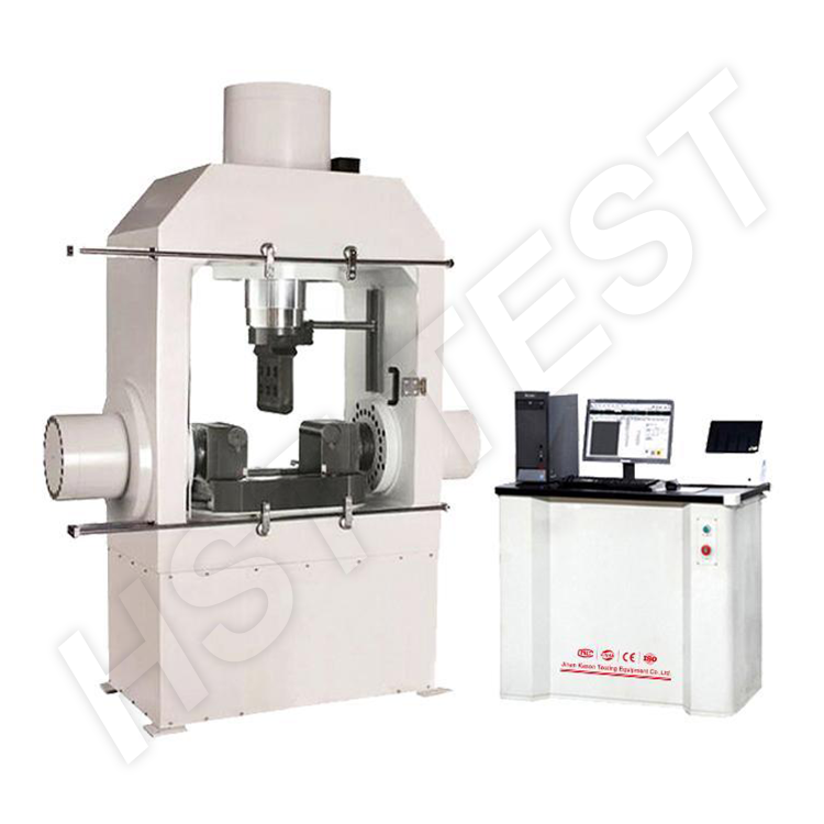 Mesin Uji Tekuk Hidrolik Vertikal Tiga Silinder HST-BT300H | Three Cylinders Vertical Hydraulic Bending Testing Machine - Gambar 2