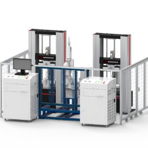 50kN–100kN Mesin Uji Tarik Elektromekanik Otomatis Robotik | Robot Automatic Electromechanical Tensile Testing Machine