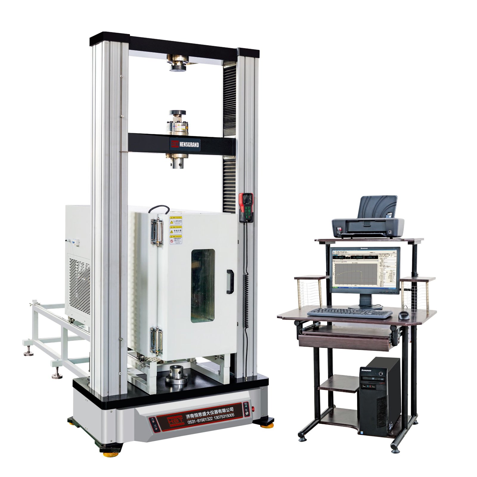 Mesin Uji Tarik Suhu Tinggi (-60°C hingga 300°C) | High Temperature Tensile Testing Machine HST-EDG10,20,50,100,200,300