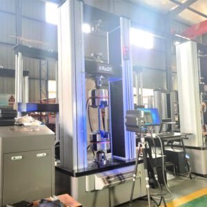 Mesin Uji Tarik dengan Pengukuran Non-Kontak – Video Extensometer | Tensile testing machine with Non contact measurement -video extensometer