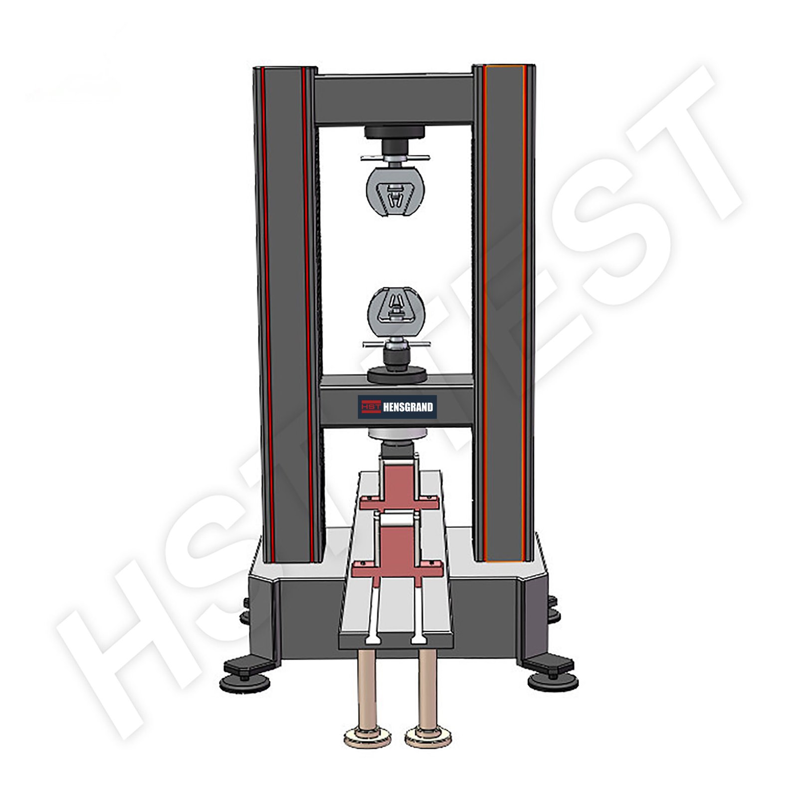 Mesin Uji Beban Statis Tangga Elektronik dengan Kontrol Mikrokomputer | Microcomputer controlled electronic ladder static load testing machine HSTWDT 35 - Gambar 3