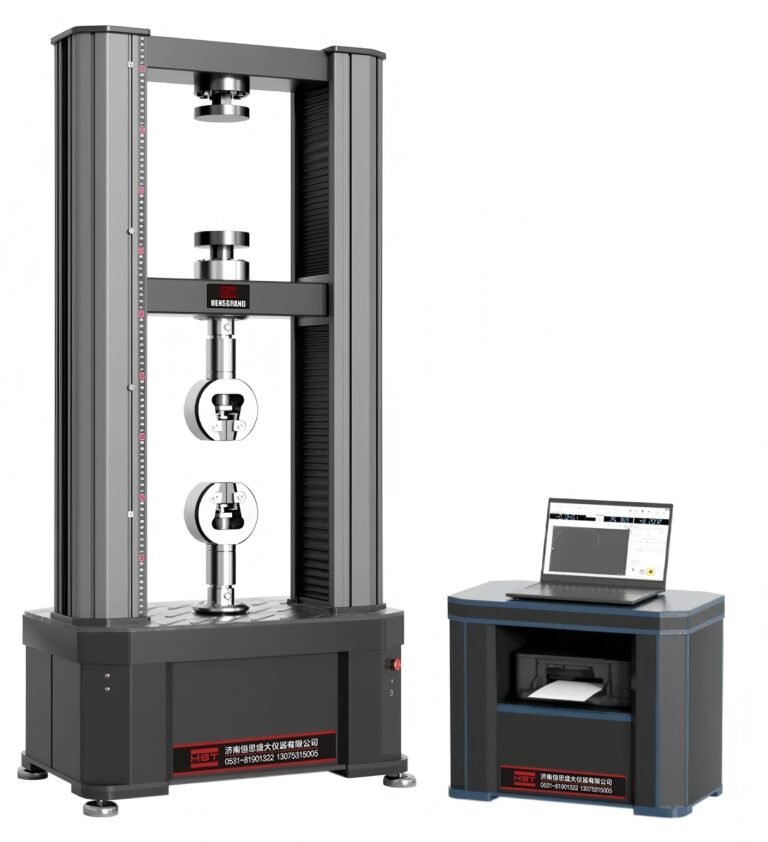 Mesin Uji Universal Elektromekanis dengan Kontrol Komputer | Computer control Electromechanical universal testing machine HST WDW-200D 200KN