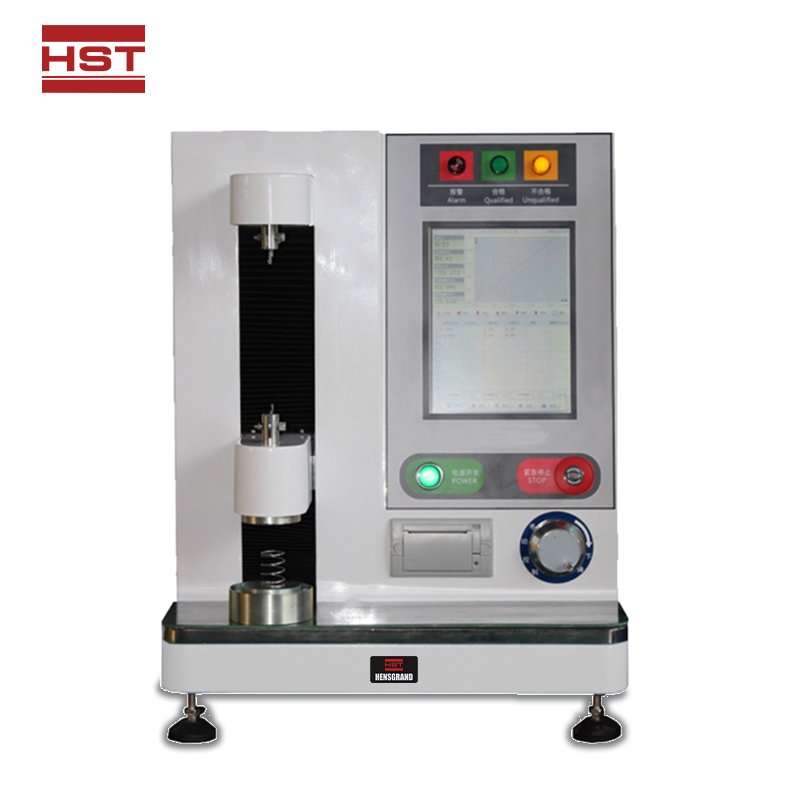 Mesin Pengujian Tarik dan Tekan Pegas Otomatis Layar Sentuh 10-200N | Touch Screen Automatic Spring Tensile and Compression Testing Machine