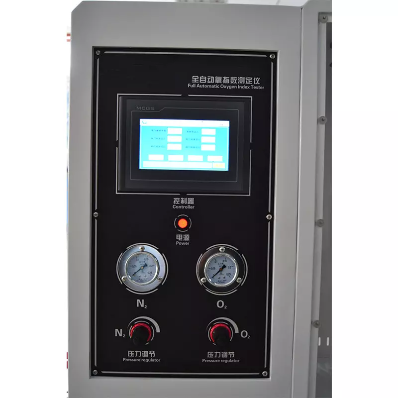 Alat Uji Indeks Oksigen Terbatas (LOI Tester) | Limiting Oxygen Index Tester ASTM D 2863 for Plastic Insulation Materials ISO 4589-2 - Gambar 4