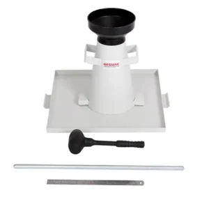Alat Uji Slump Beton BCO-101 – Alat Pengukur Workability Terbaik | SLUMP CONE TEST EQUIPMENT FOR CONCRETE WORKABILITY TESTING – BCO-101 BESMAK