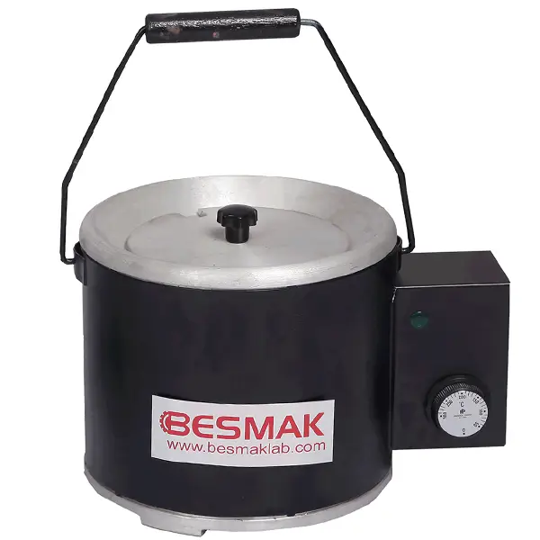 BCO-132/1 Tungku Peleleh Capping Compound untuk Uji Kuat Tekan Beton | CAPPING COMPOUND MELTING POT FOR CONCRETE COMPRESSION TESTING – BCO-132/1 BESMAK