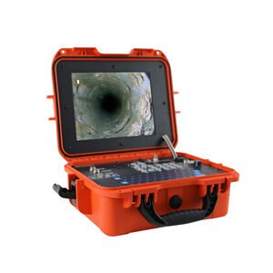 Samyon Borehole Camera Control Box Red - Kotak Kontrol Kamera Sumur Bor 12 Inch Layar HD