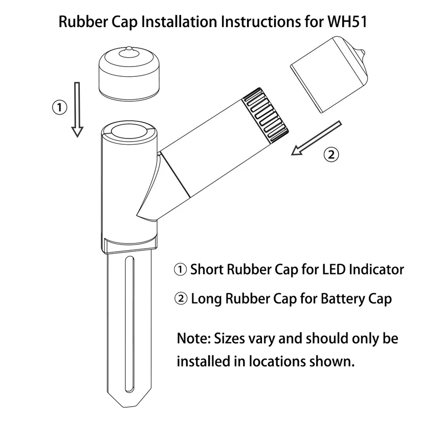 Ecowitt GW1206 Soil Moisture Meter Kit, Includes GW1200 IoT Wi-Fi Gateway and WH51 Soil Moisture Sensor - Gambar 6