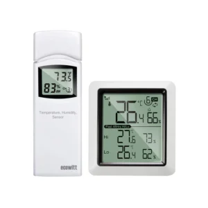 Ecowitt WH0299 Wireless Digital Temperature / Humidity Monitor with WN31 Sensor